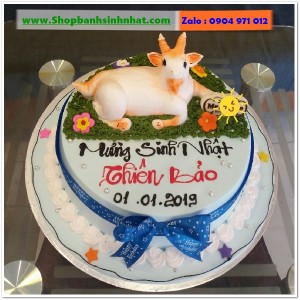 Bánh Sinh Nhật Con Dê - YK31